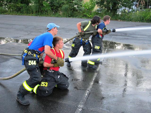 8 Tower Training. 8-13-2012
Team Work.
Photos By Vincent P. Tuzzolino